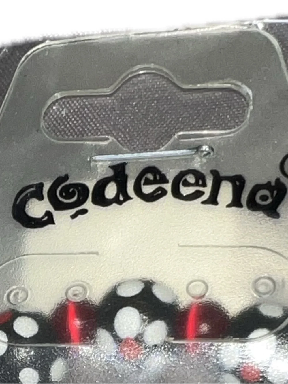 🔴New Codeena Kids Red Black Polka Dot Accent Beaded Stretch Bracelet